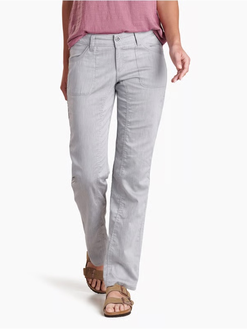 Kuhl Women’s Cabo Pant Ash Linen Cotton Blend - Size 2P